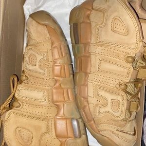 Wheat Nike Uptempos